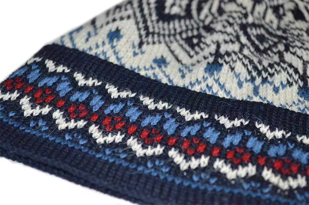 Womens Nordic Fingerless Gloves and Hat Sets