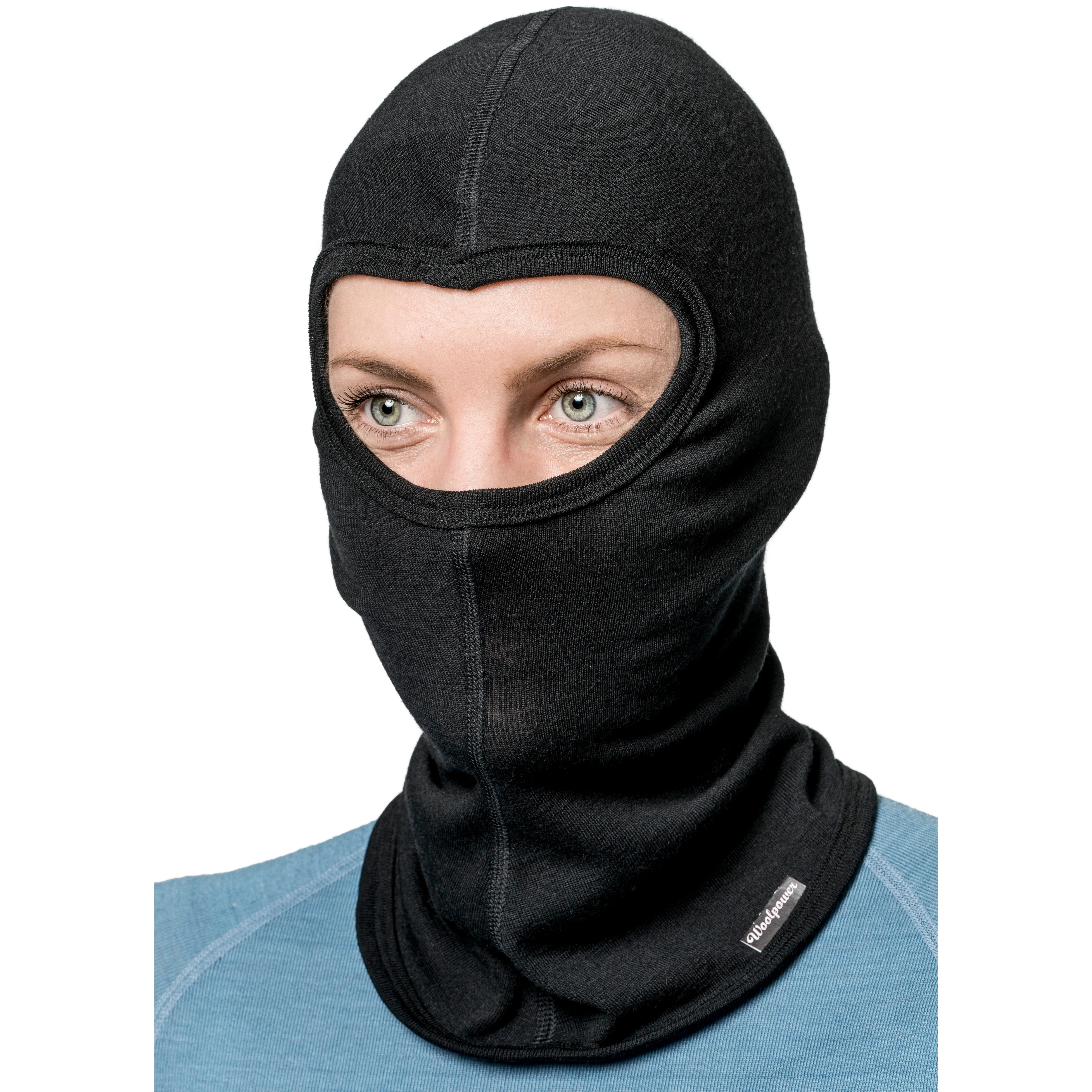 Woolpower Balaclava LITE Black | Buy Woolpower Balaclava LITE Black here | Outnorth