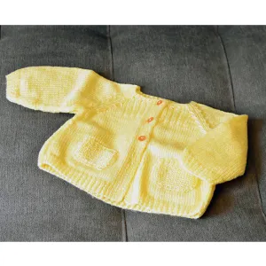 Yellow Cardigan