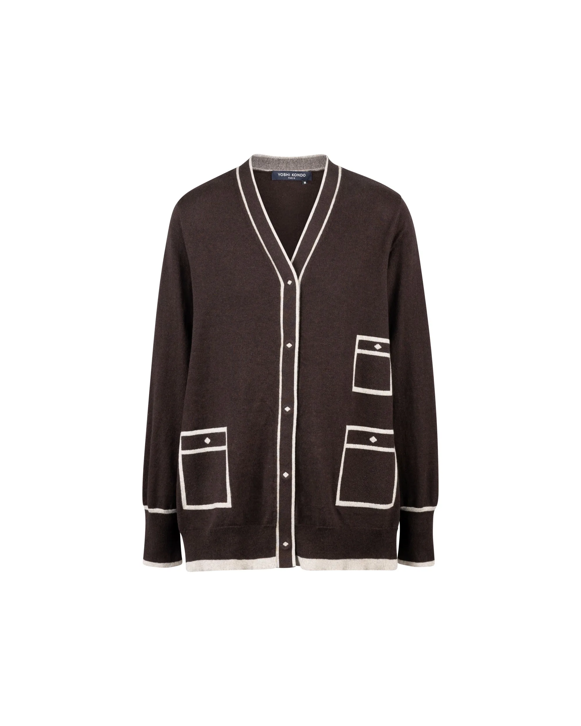 YOSHI KONDO Ladder Cardigan